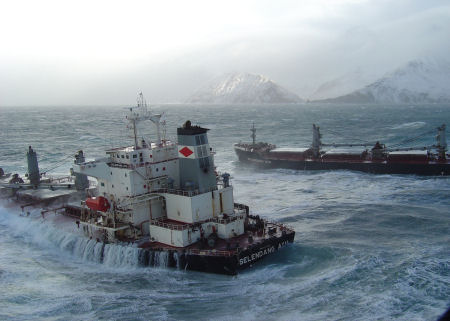 wreck of the Selendang Ayu