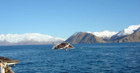 wreck of the Selendang Ayu