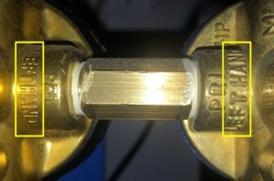 Threading info on the regulator housing.