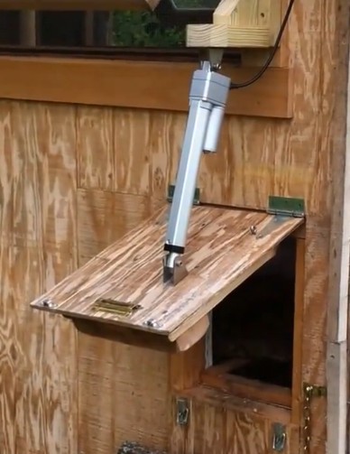 Heavy Duty Solar Powered Automatic Chicken Coop Door - Door.